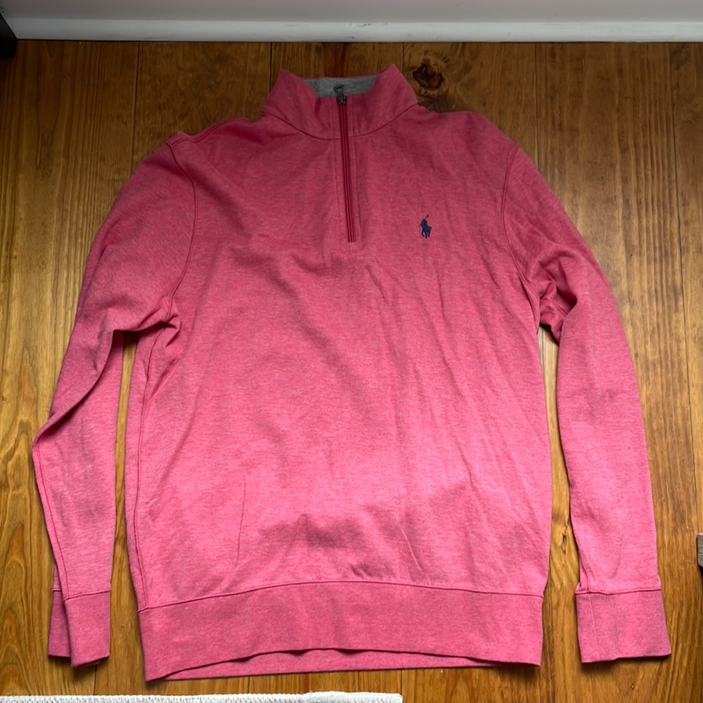 Half Zip Polo Performance Pullover - image 1